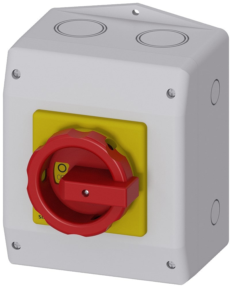 SIEMENS SIE3LD21654VD53 INT.EMER. 6X25A AUX1+1 CASSETTA ISOLANTE