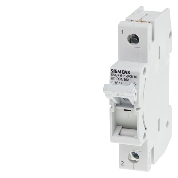 SIEMENS SIE5SG76110KK16 SEZ.SC.MINIZED D01 16A 1P FUS. 2-16A
