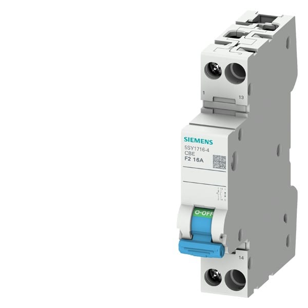 SIEMENS SIE5SY17164 INT MAGN CBE 1P+CA F2 16A