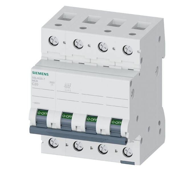 SIEMENS SIE5SL46207 INT. MT 3P+N C20 ICN 10000A
