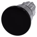 SIEMENS - SIE3SU10501BA100AA0 PULS. FUNGO NERO SBLOCCO TRAZIONE 40MM