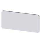 SIEMENS SIE3SU19000AC810AA0 TARGH.ADES. ARG. 12,5X27MM NEUTRA