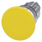 SIEMENS SIE3SU10501BD300AA0 PULS. FUNGO GIALLO 40MM MET