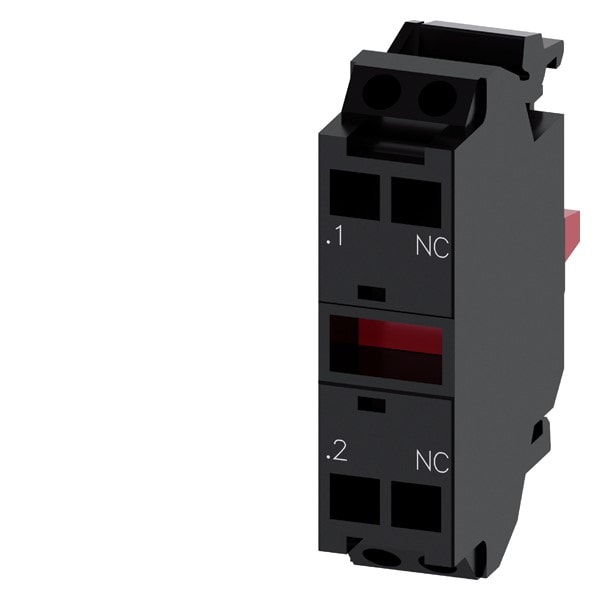 SIEMENS SIE3SU14001AA103MA0 MODULO CONTATTO 1NC MOLLA DORATO