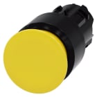 SIEMENS SIE3SU10001AA300AA0 PULS.FUNGO GIALLO SBLOC TRAZ.30MM PLAST.