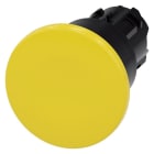 SIEMENS SIE3SU10001BA300AA0 PULS.FUNGO GIALLO SBLOC TRAZ.40MM PLAST.
