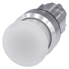 SIEMENS SIE3SU10511AD600AA0 PULS.LUM.FUNGO BIANCO 30MM