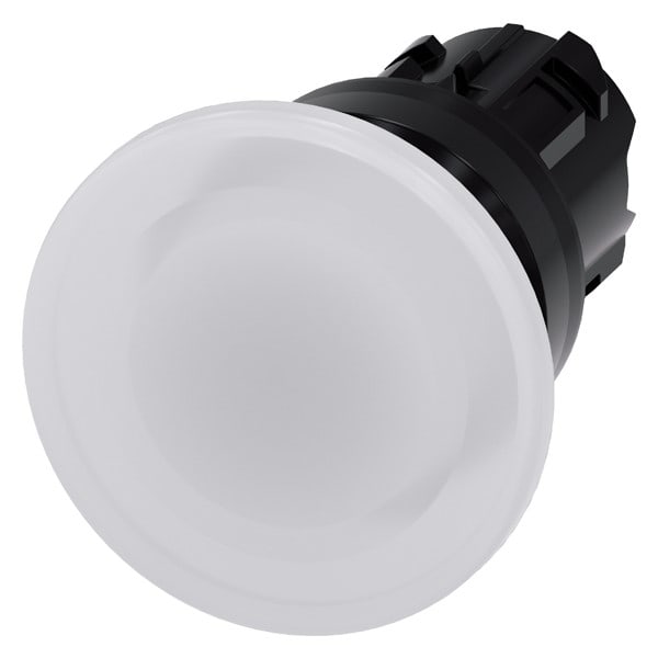 SIEMENS SIE3SU10011BD600AA0 PULS.LUM.FUNGO BIANCO 40MM
