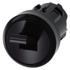SIEMENS - SIE3SU10003EC100AA0 SELET. A LEVETTA 2POS.A MOMENT.PLASTICA