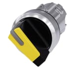 SIEMENS SIE3SU10522BC300AA0 SEL.LUM.LEVA GIALLO MOMENT.2POS RIT. DX