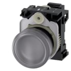 SIEMENS - SIE3SU11066AA703AA0 IND.LUM.TRASP.LENTE LISC.MOLL.LED 230V A