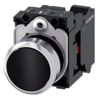 SIEMENS - SIE3SU11500AB103CA0 PULS. PIATTO NERO MOLLA 1NC