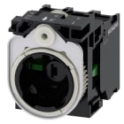 SIEMENS - SIE3SU15011AG401NA0 SUPP.FISS.CON LED VERDE 6-24V UC-1NA-1NA