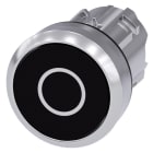 SIEMENS SIE3SU10500AB100AD0 PULS. PIATTO NERO SCRITTA O