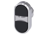 SIEMENS - SIE3SU10503AB110AA0 PULS. DOPPIO PIATTO NERO-NERO
