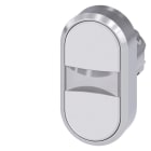SIEMENS SIE3SU10503AB660AA0 PULS. DOPPIO PIATTO BIANCO-BIANCO