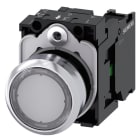 SIEMENS - SIE3SU11500AB701BA0 PULS. PIATTO TRASPARENTE 1NA