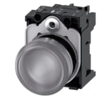 SIEMENS - SIE3SU11526AA701AA0 IND.LUM.TRASP.LENTE LISCIA LED 24V UC