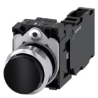 SIEMENS - SIE3SU11500BB101FA0 PULS.SPORG MOMENT.MET.NERO 1NO+1NC VITE