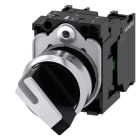 SIEMENS SIE3SU11502BF601MA0 SEL.LUM.LEVA BIANCO MANT.2POS. 1NA,1NC