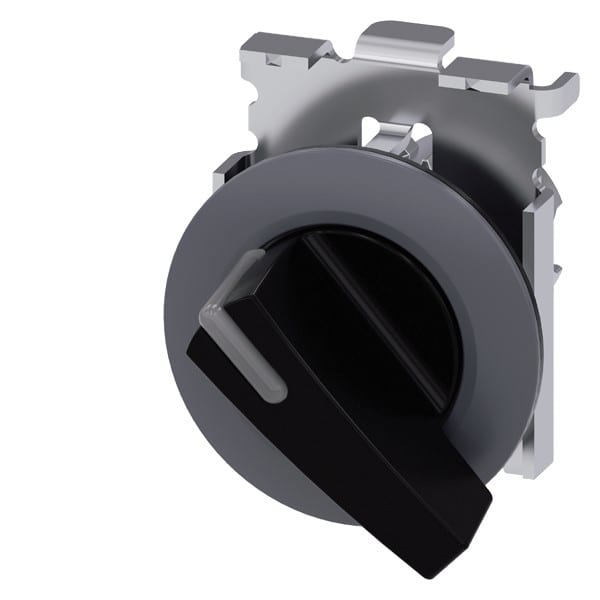 SIEMENS SIE3SU10622EF100AA0 SEL.LUM 30MM LEV LUNG NERO 2POS MANT