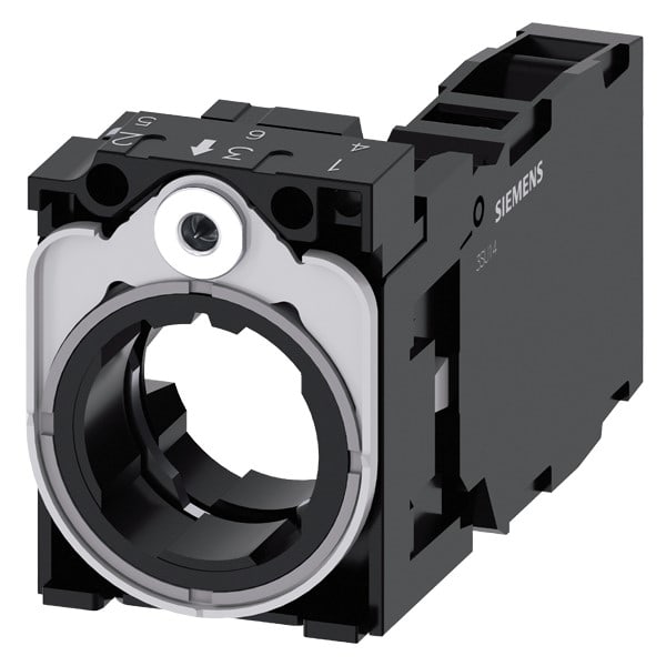SIEMENS SIE3SU15501AA101FA0 HOLDER MET. 1NO+1NC VITE