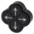 SIEMENS SIE3SU10003FB110AU0 QUADRUPLE PUSHBUTTON, BLACK
