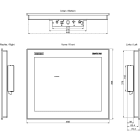 SIEMENS SIE6AV72856KA100AA0 SIMATIC IFP1900 V2 5:4 EXTENDED