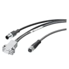 SIEMENS SIE6GT28914KH50 CAB CONF RS232, SUB-D/M12/M12, 5M