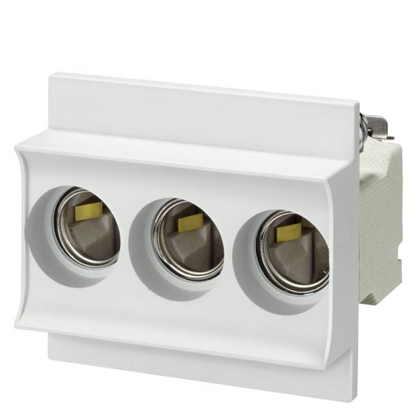SIEMENS SIE5SG5553 BASE NEOZED SC. D01 3P 16A + COP. P=70MM