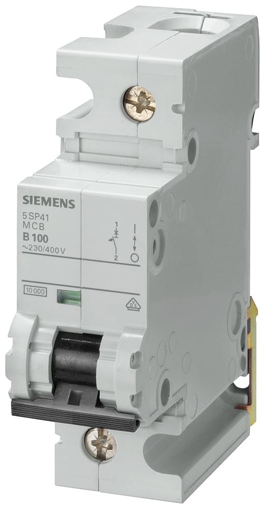 SIEMENS SIE5SP51917CC INT. MT 10KA 1P C 100A 1,5UM 220VDC