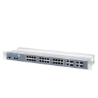 SIEMENS SIE6GK53284FS002AR3 SCALANCE XR328-4C WG (24XFE, 4XGE, 24V)
