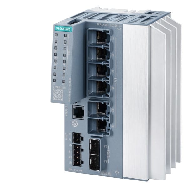 SIEMENS SIE6GK52062RS002AC2 SCALANCE XC206-2G POE