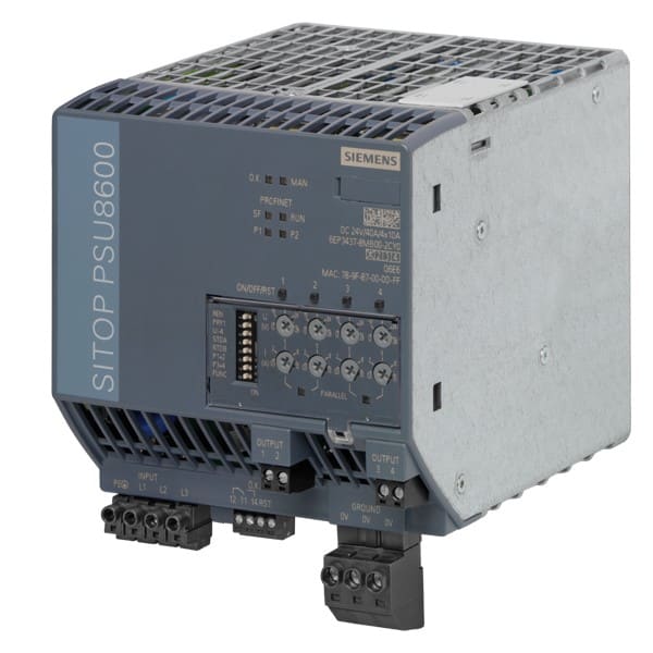SIEMENS SIE6EP34378MB002CY0 SITOP PSU8600 40A/4X10A PN