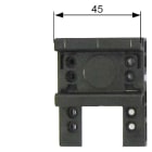 SIEMENS SIE8US19987CB45 GUIDA PLAST.35MM LARGH.45MM+VITI FISSAGG