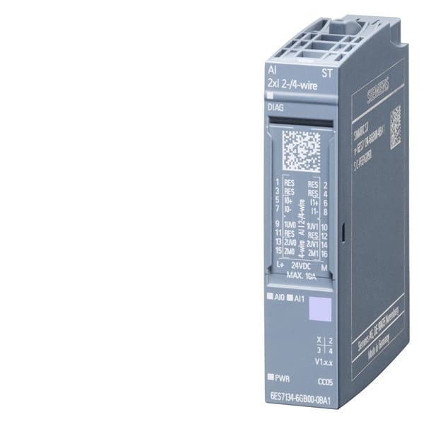 SIEMENS SIE6ES71346GB000BA1 ET 200SP, AI 2XI 2-/4-WIRE ST, PU 1