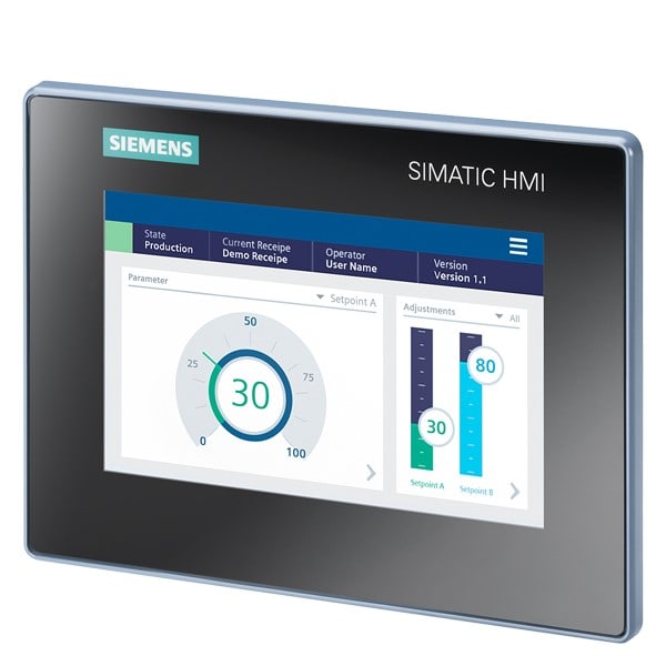 SIEMENS SIE6AV21233GB320AW0 SIMATIC HMI MTP700 UNIFIED BASIC