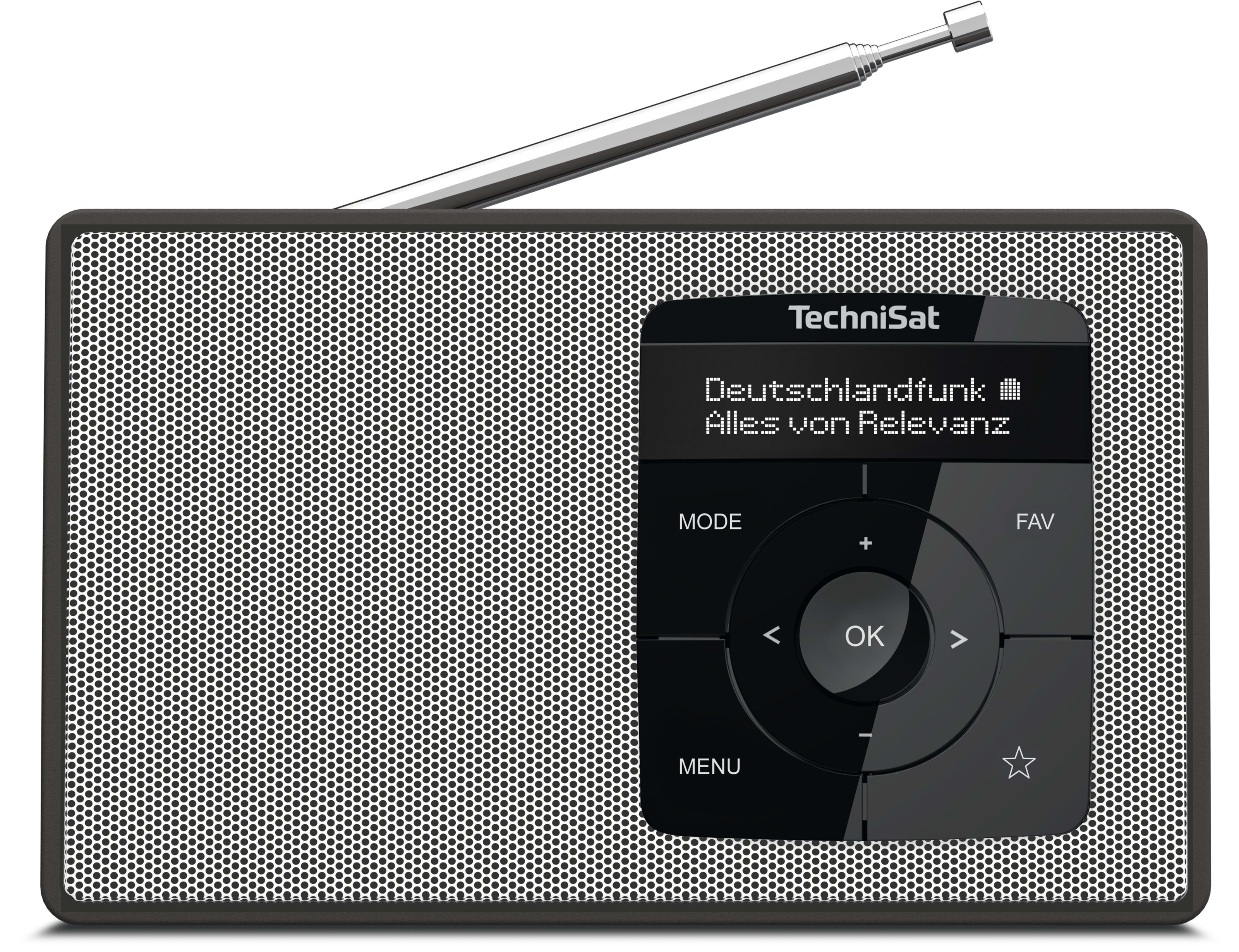 Technisat - TCT0002/3910 Radio tragb. 1W UKW/DAB+ RDS BT AkkuWeck