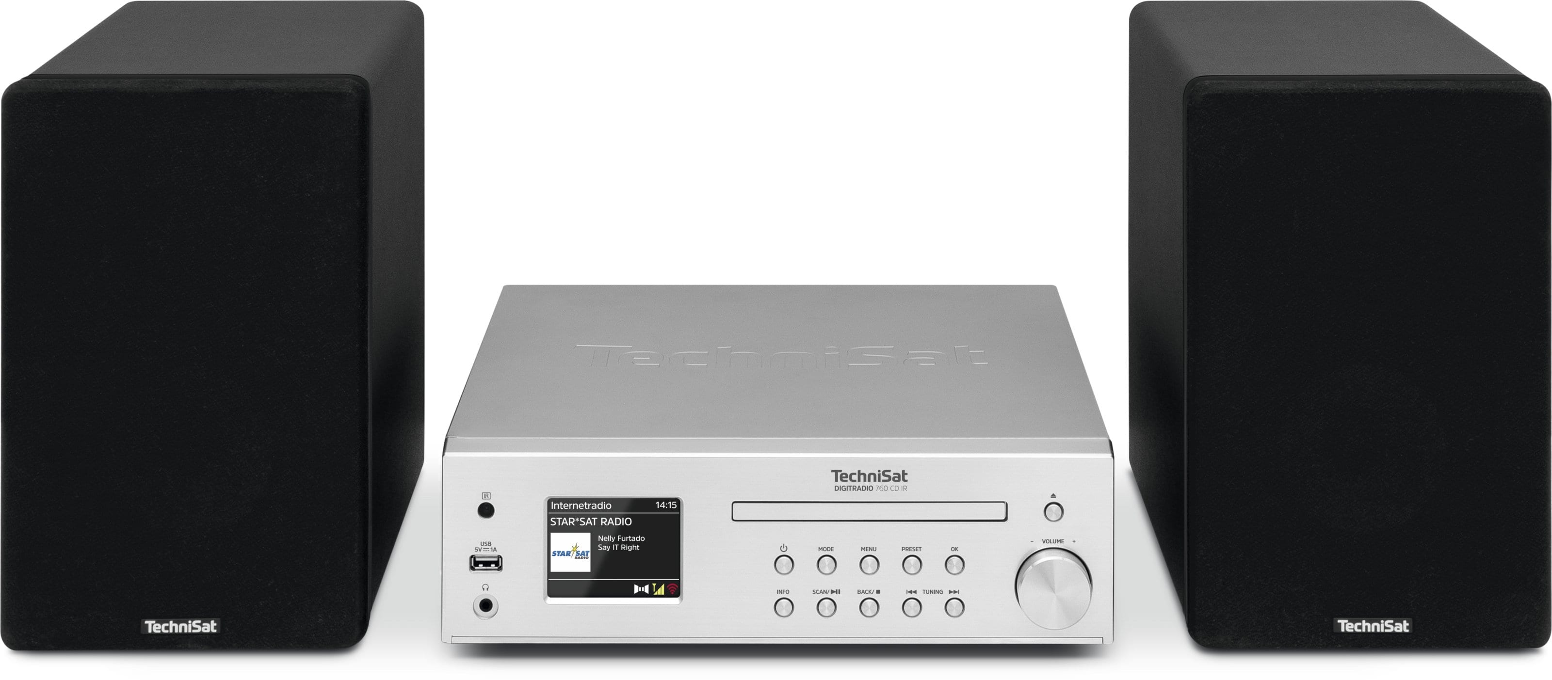 Technisat TCT0001/3978 VG!Stereoanlage 140W UKW/DAB+ IR BT CD M