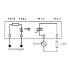 CABUR SRL CBRX766832S CWS-024DC/230AC/02 RELE OPTO 230VAC 2A