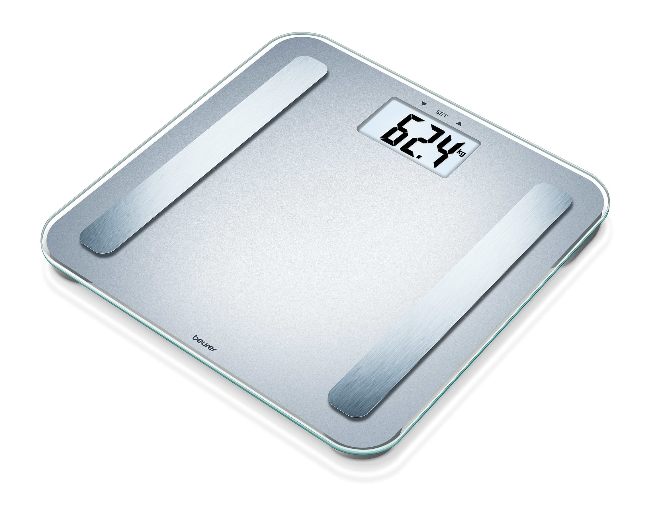 BEURER - BUE10054 Fettanalysewaage b.180kg XL-LCD 10Speich