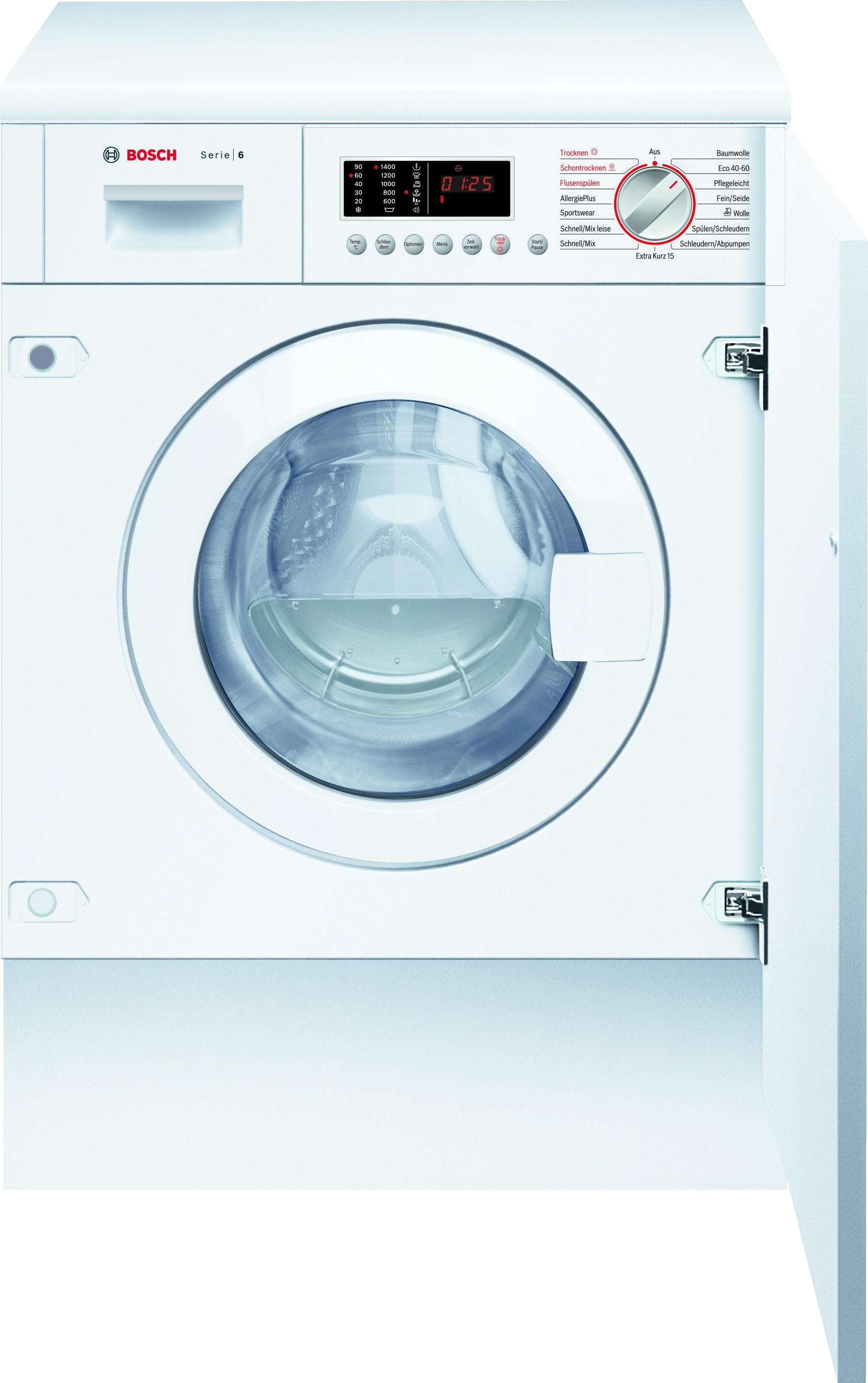 BOSCH ROBERT BOSWKD28543 Waschtrockner vollint. 1400U/min 7/4kg D
