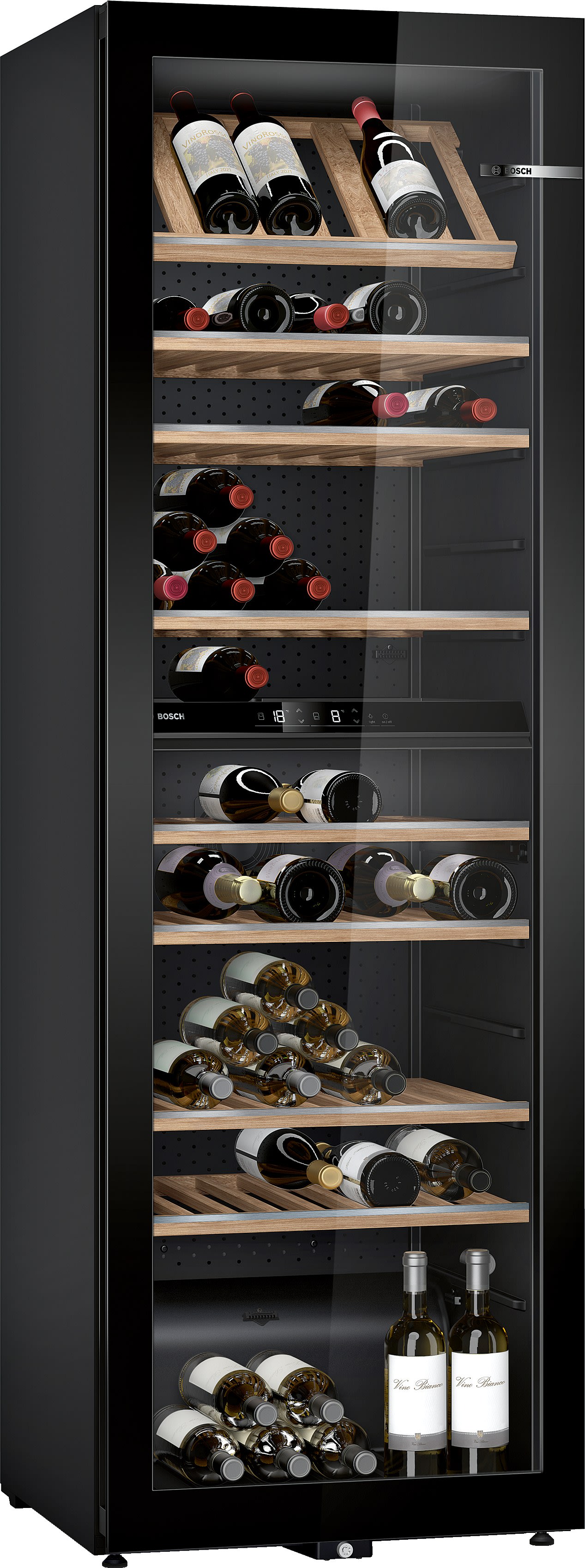 BOSCH ROBERT - BOSKWK36ABGA WeinkA1/4hlschrank 2Z 10Ablagefl. 199Fla