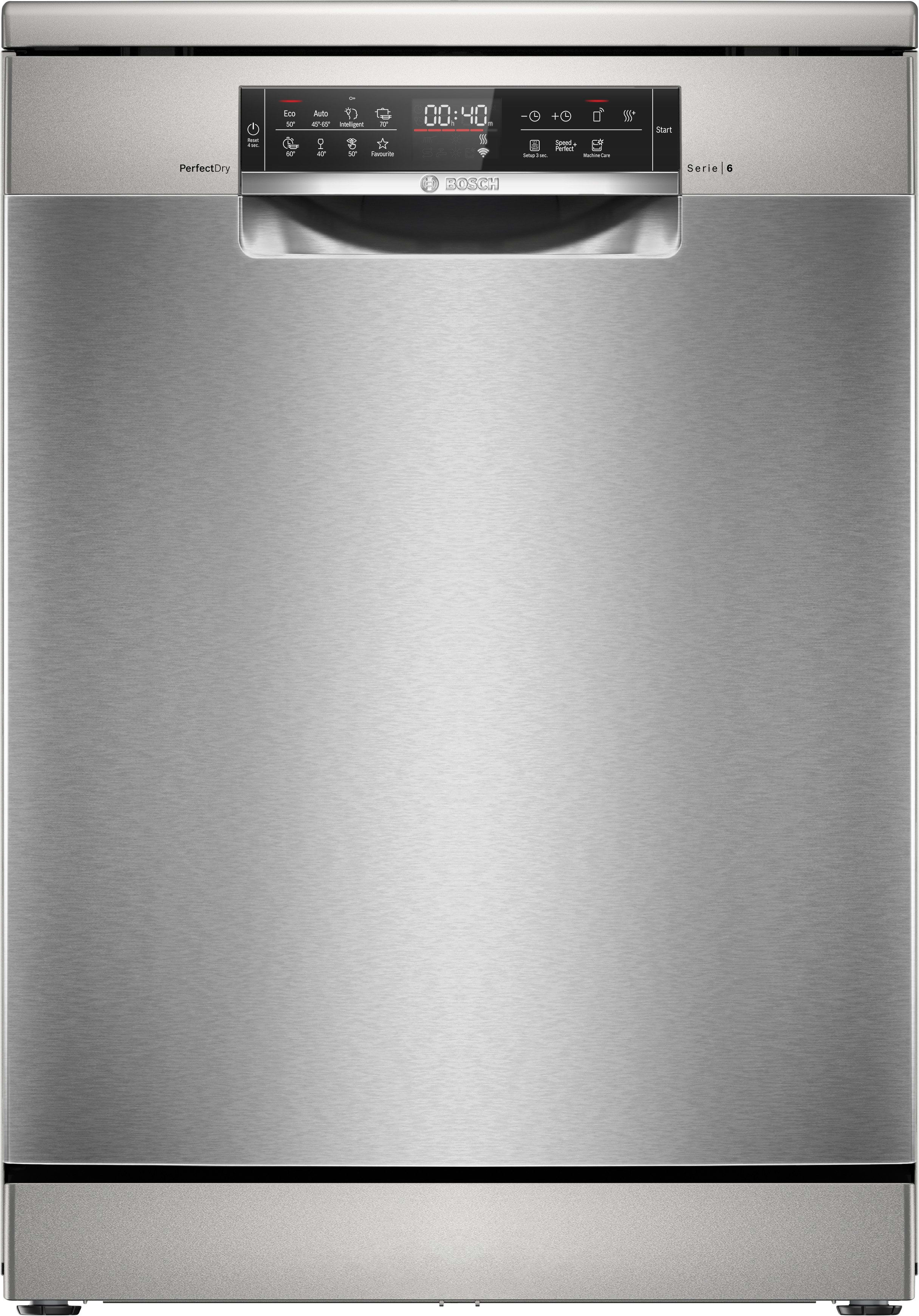 BOSCH ROBERT BOSSMS6ZCI16E GeschirrspA1/4ler 60cm 8Prog. Zeol AqSt.