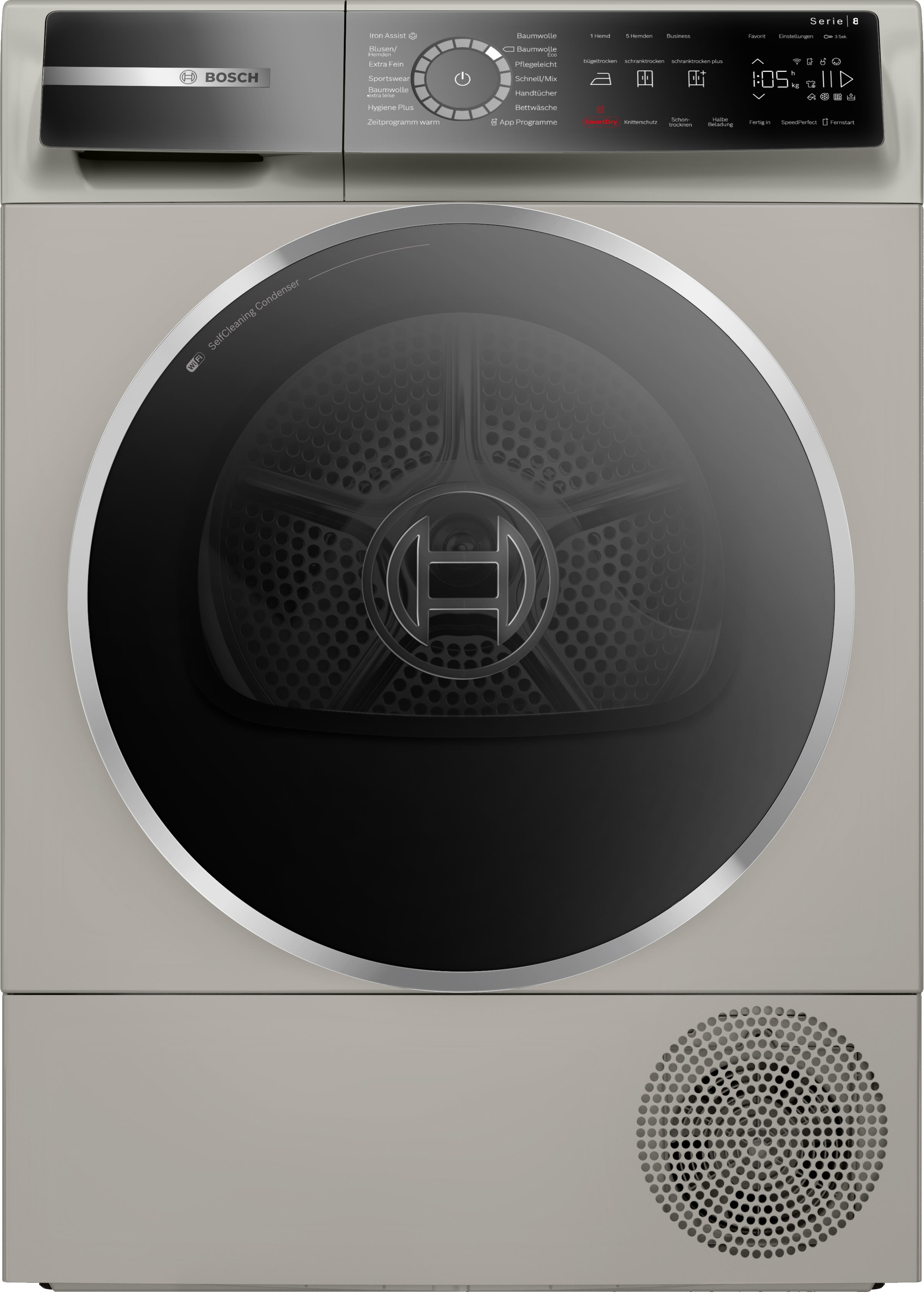 BOSCH ROBERT - BOSWQB246CX0 WAschetrockner WP 9kg 13Prog. SCC Disp.