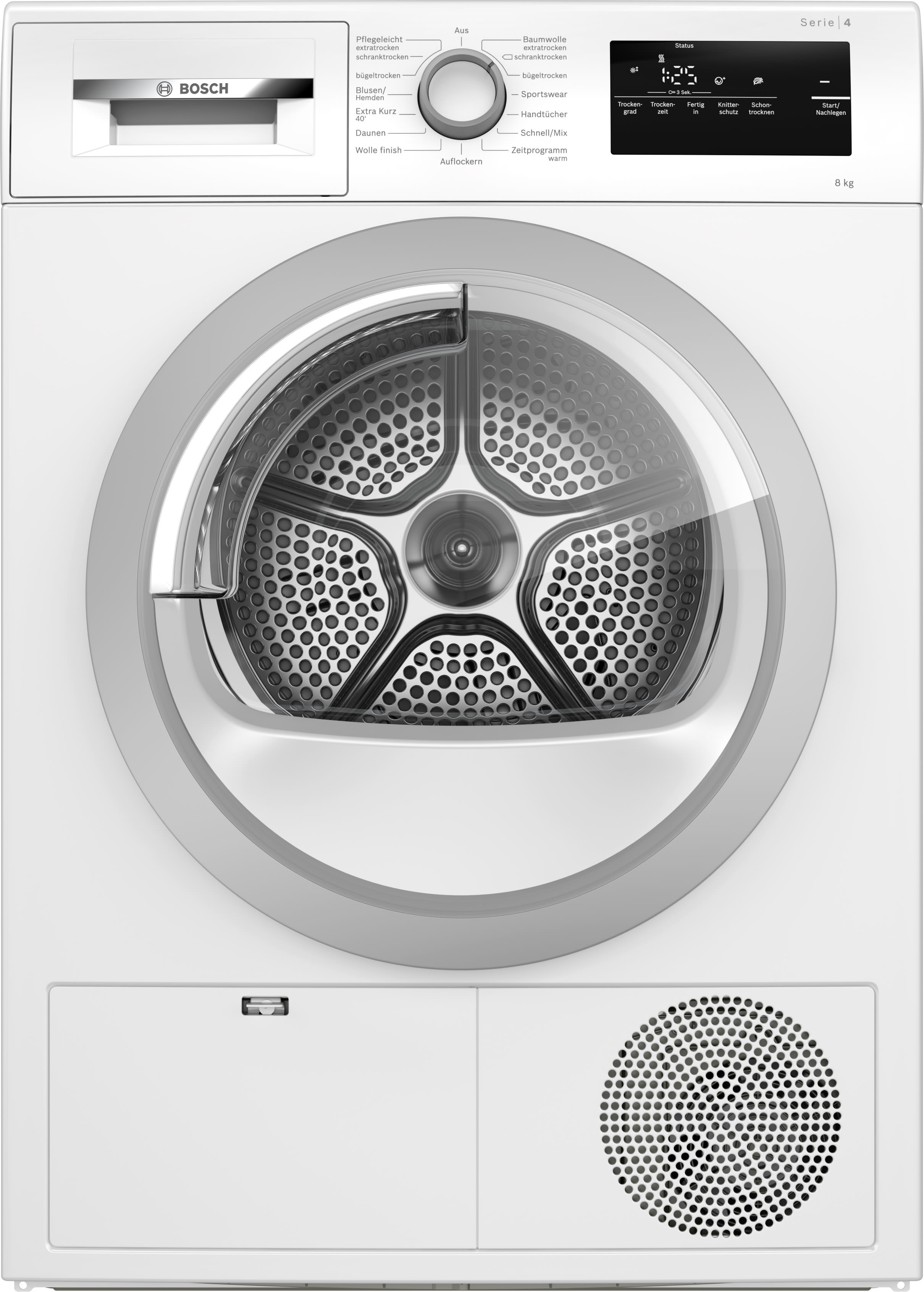 BOSCH ROBERT - BOSWTH85V13 WAschetrockner WP 8kg 11Prog. Disp A++