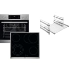AEG HAUSGERATE - AGZ940321387+949595 E-Herd Set: EEB335123M + HE604073XB + Ba