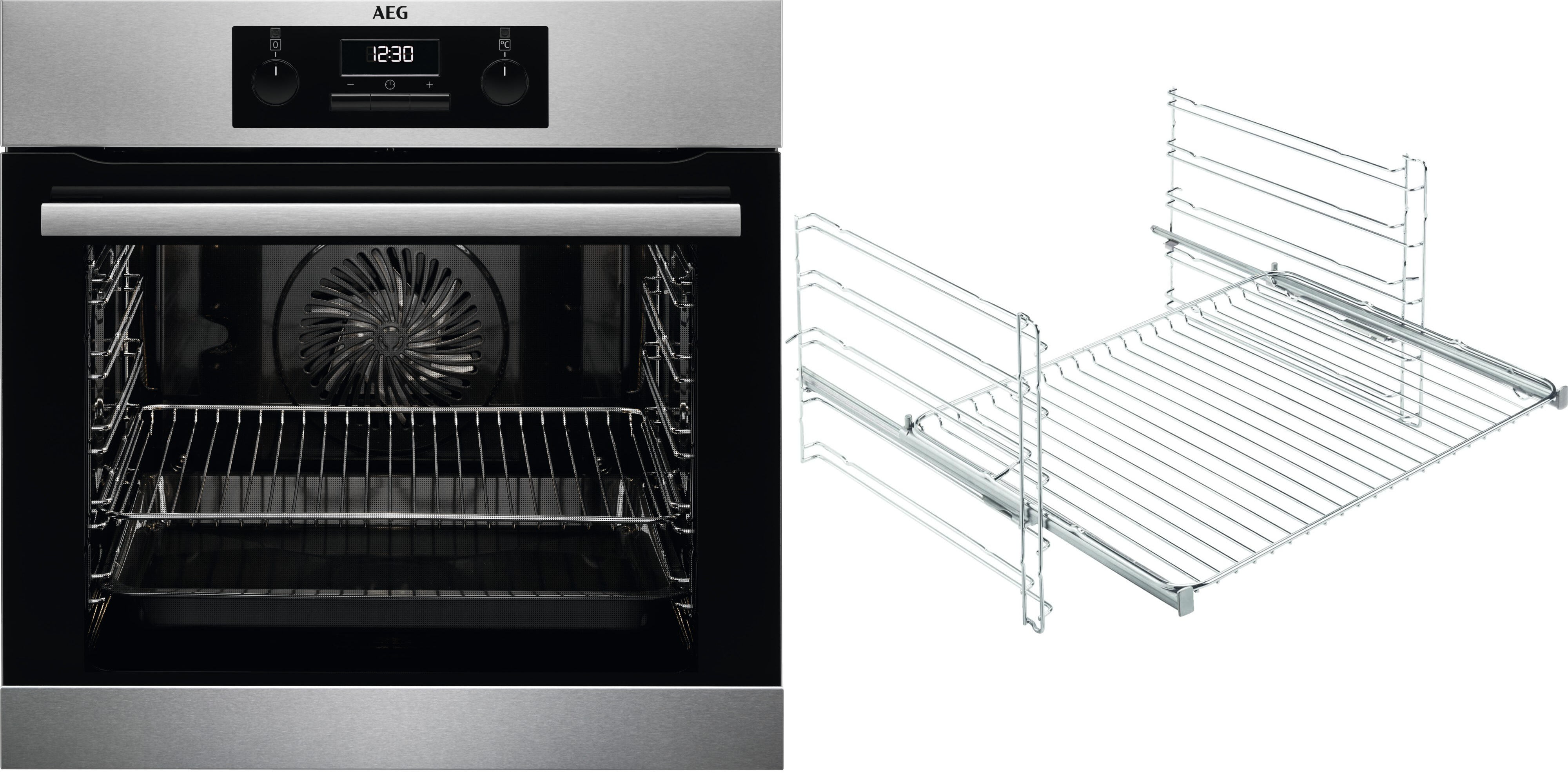 AEG HAUSGERATE - AGZ801418852 B-Herd Set: BEB331010M + 1f.Backauszug e