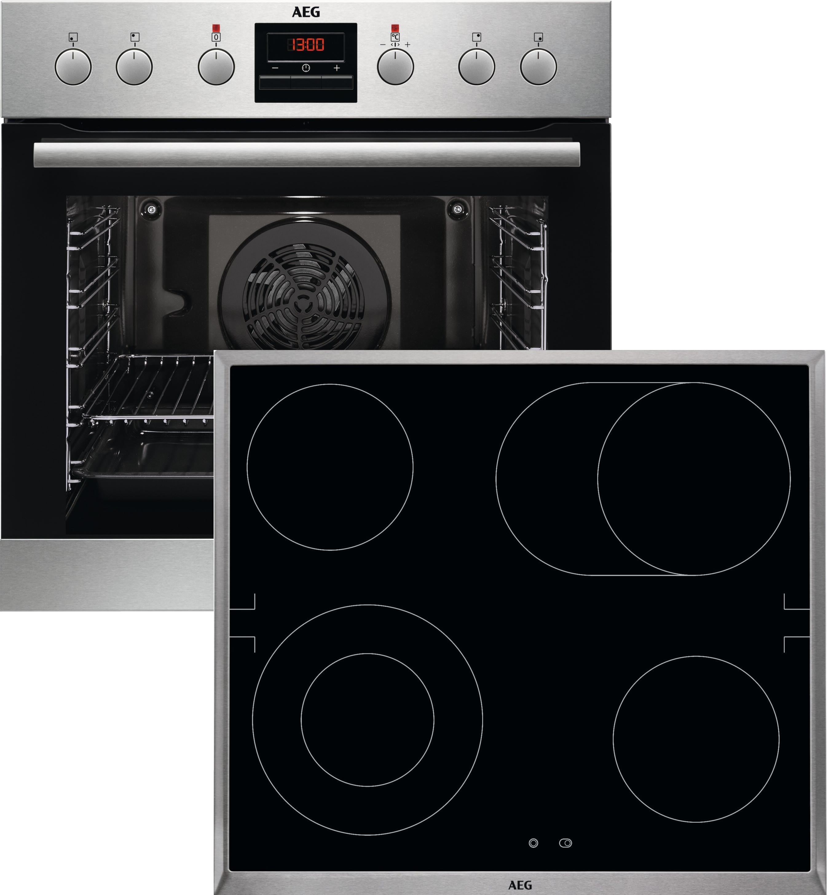 AEG HAUSGERATE - AGZ949723900+949595 E-Herd Set: EPS33102ZM + HE604062XB