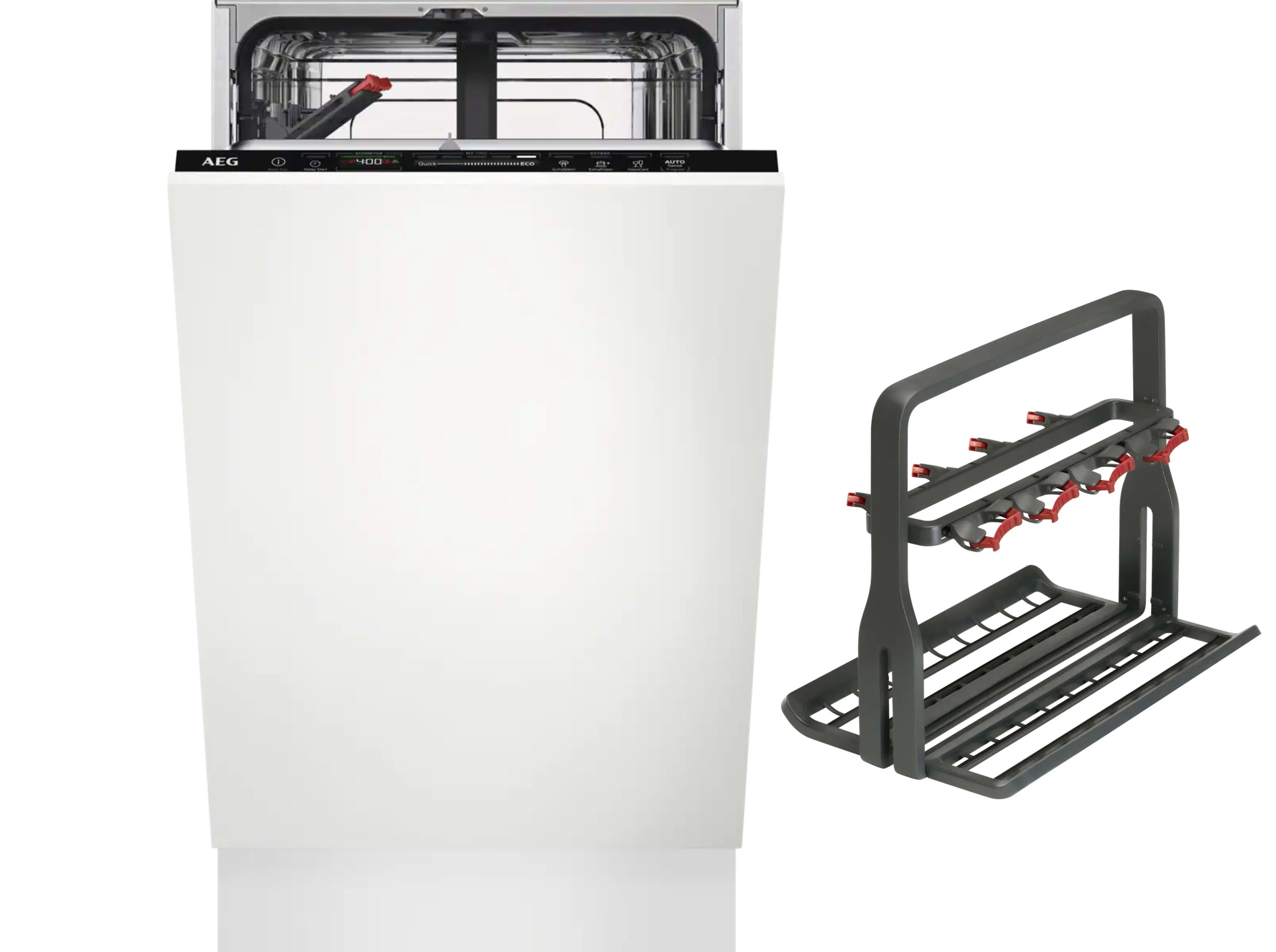 AEG HAUSGERATE AGZ801419300 Set: GeschirrspA1/4ler FSE73407P vollint
